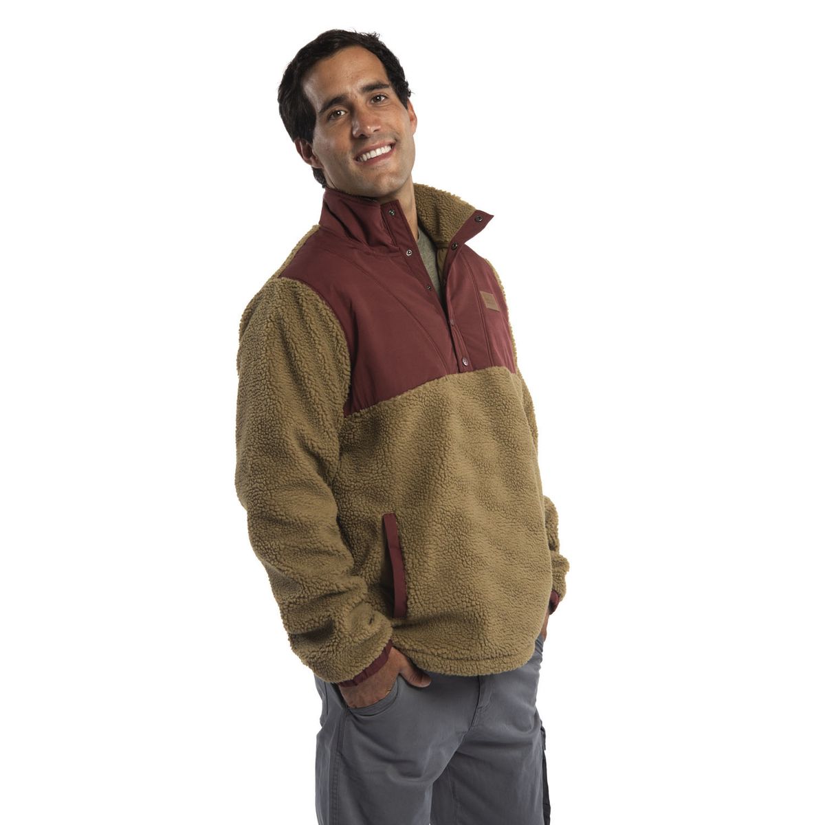 MERRELL - Polar Hombre Havoc Sherpa 1/4 Zip Cafe MERRELL