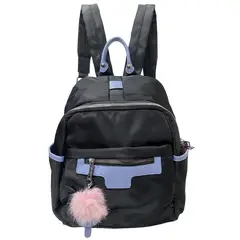 TODOPIEL - Mochila Ecocuero Mujer Negro