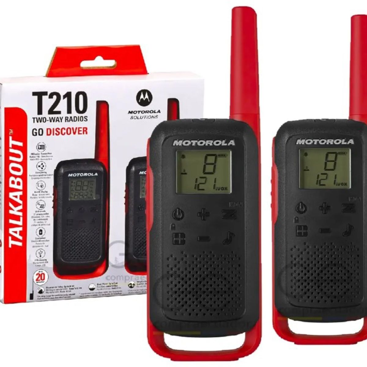 MOTOROLA - Radio Motorola Walkie-talkies Talkabout T210 8975