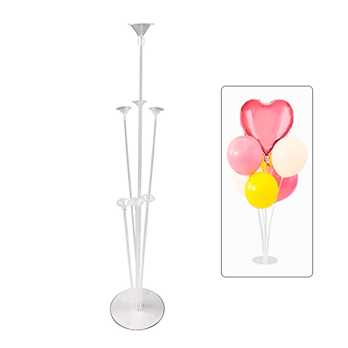 PASTELERIUS - Soporte De Globos Varillas Para Globos Varilla De Globos