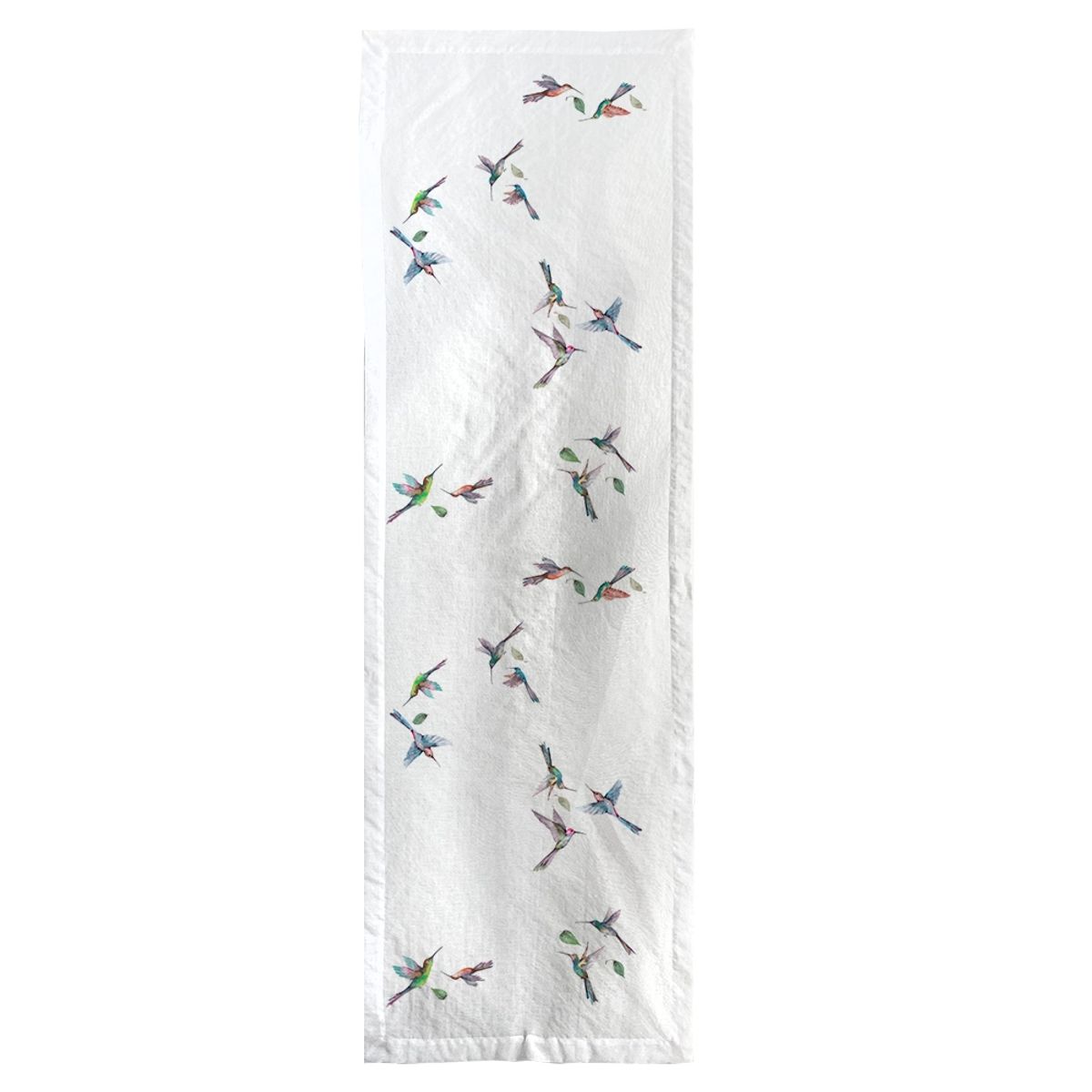 TUYO PRINT - Camino de mesa velo organza - Picaflor