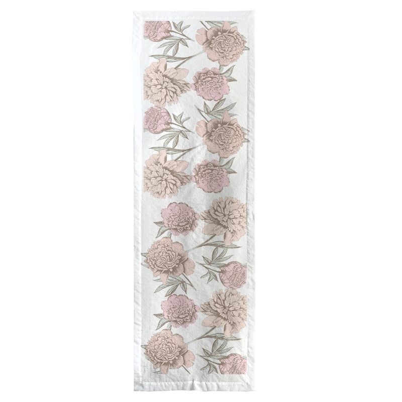 TUYO PRINT - Camino de mesa velo organza - Gardenia