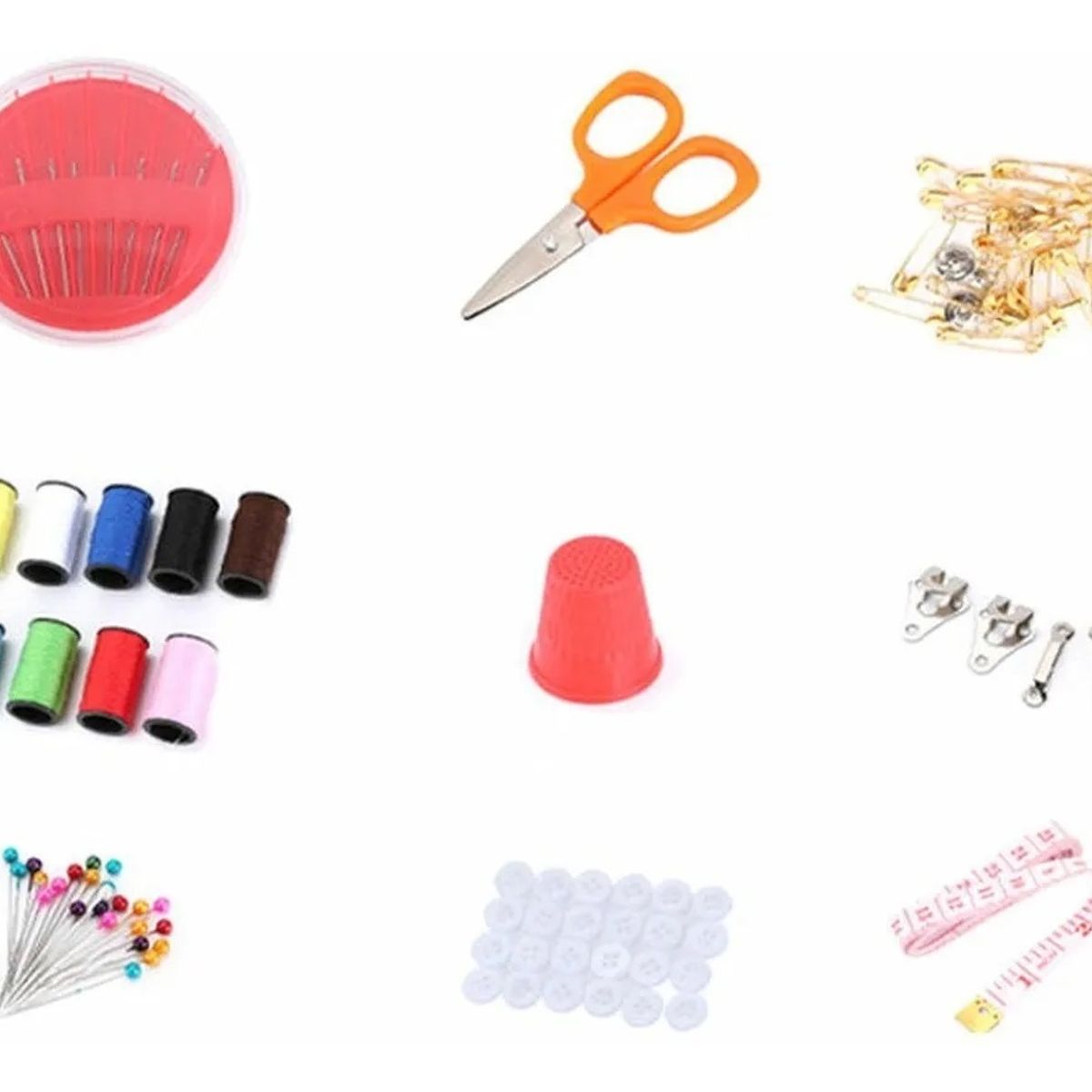 GENERICO - Set De Costura Costurero Agujas 112 Piezas
