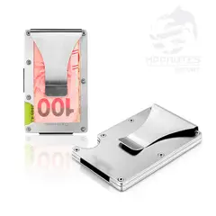 GENERICO - Billetera minimalista tarjetero anti clonación RDFI