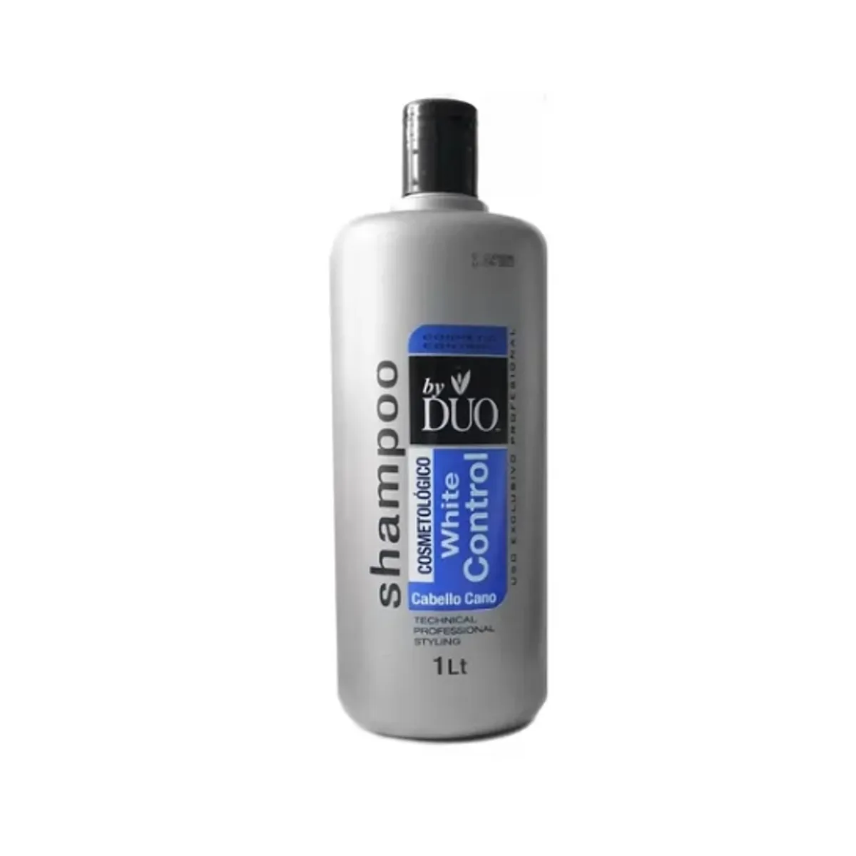 DUO - Shampoo Matizador Azul Dúo Litro Para Pelo Amarillos Y Canas