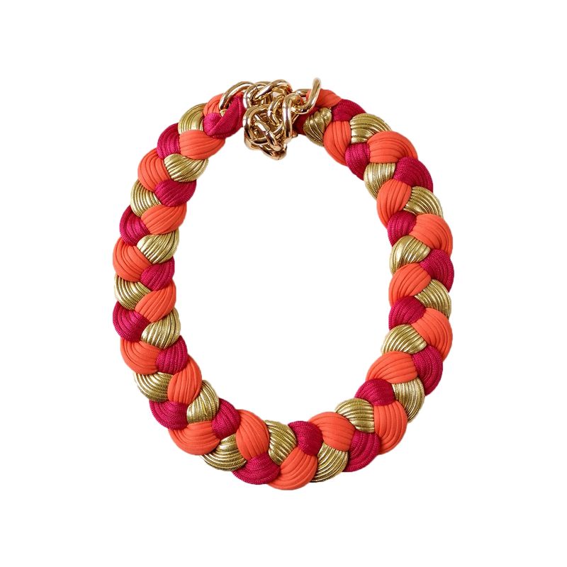 MARIA LA BIYUX - Collar Trenza Mamacita