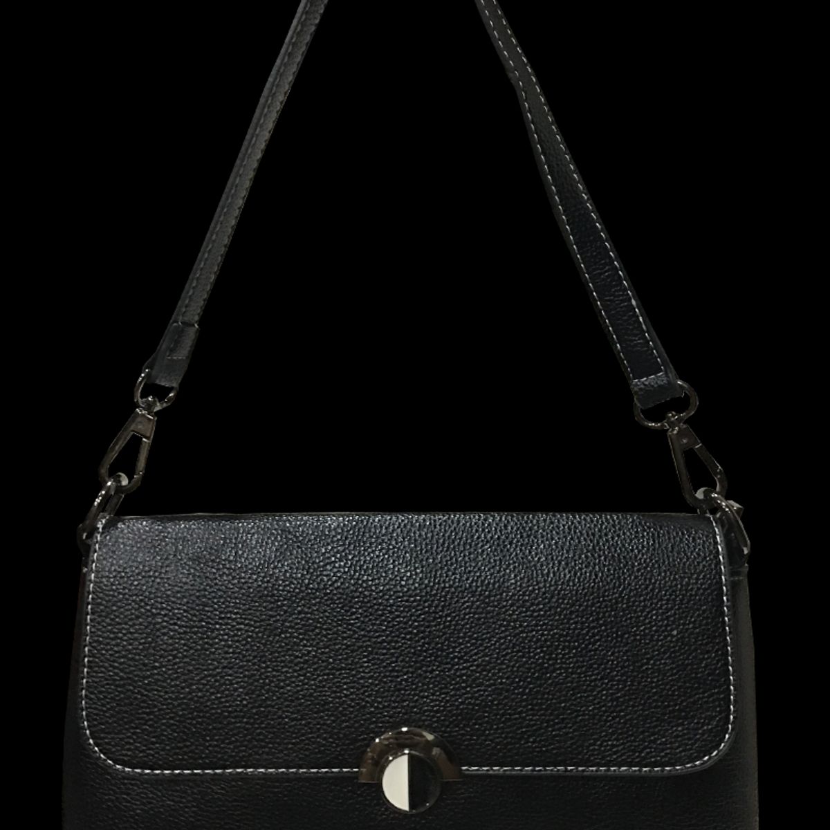 TODOPIEL - Cartera Ecocuero Mujer Negro Todopiel