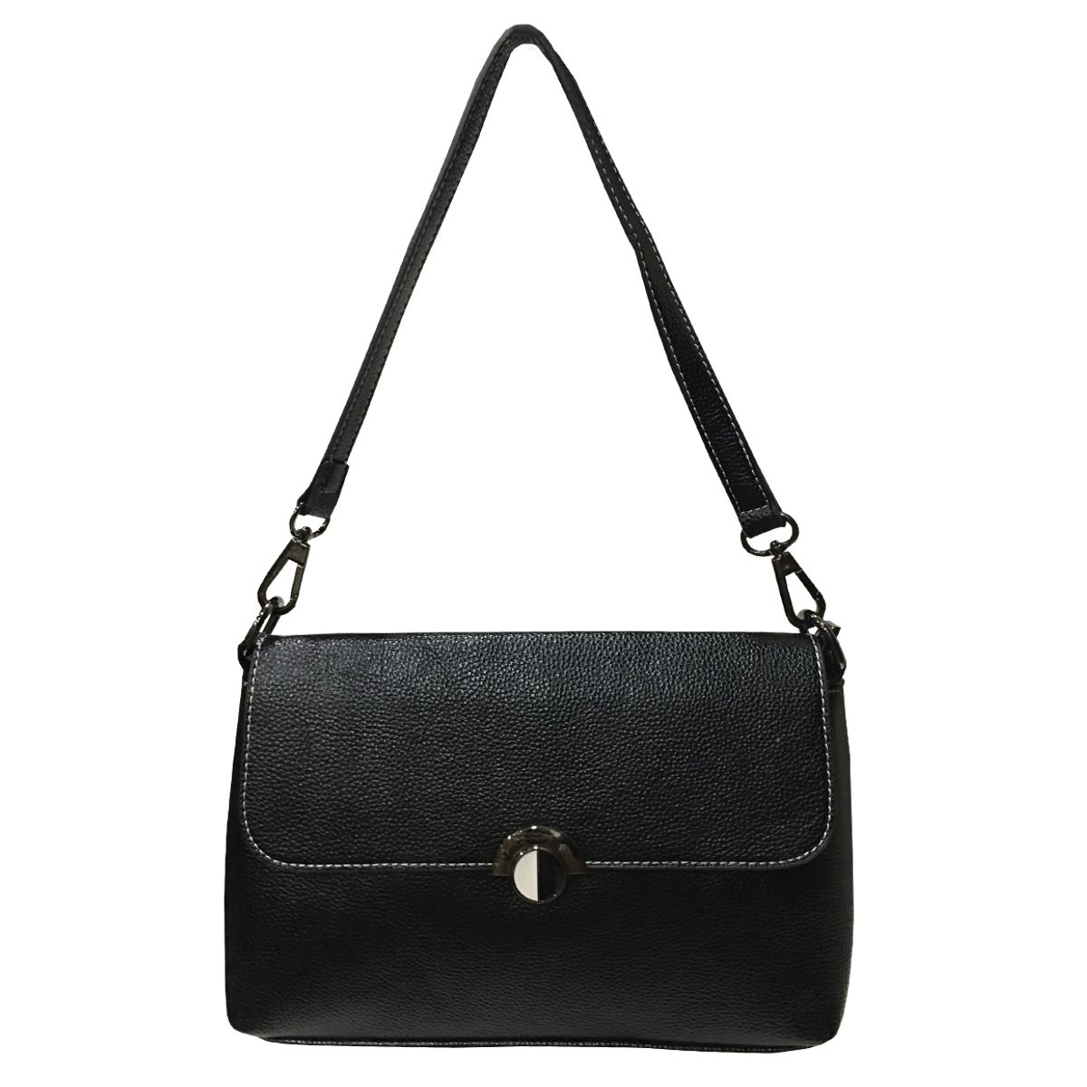 TODOPIEL - Cartera Ecocuero Mujer Negro Todopiel