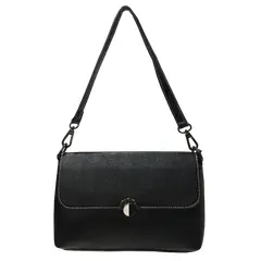 TODOPIEL - Cartera Ecocuero Mujer Negro