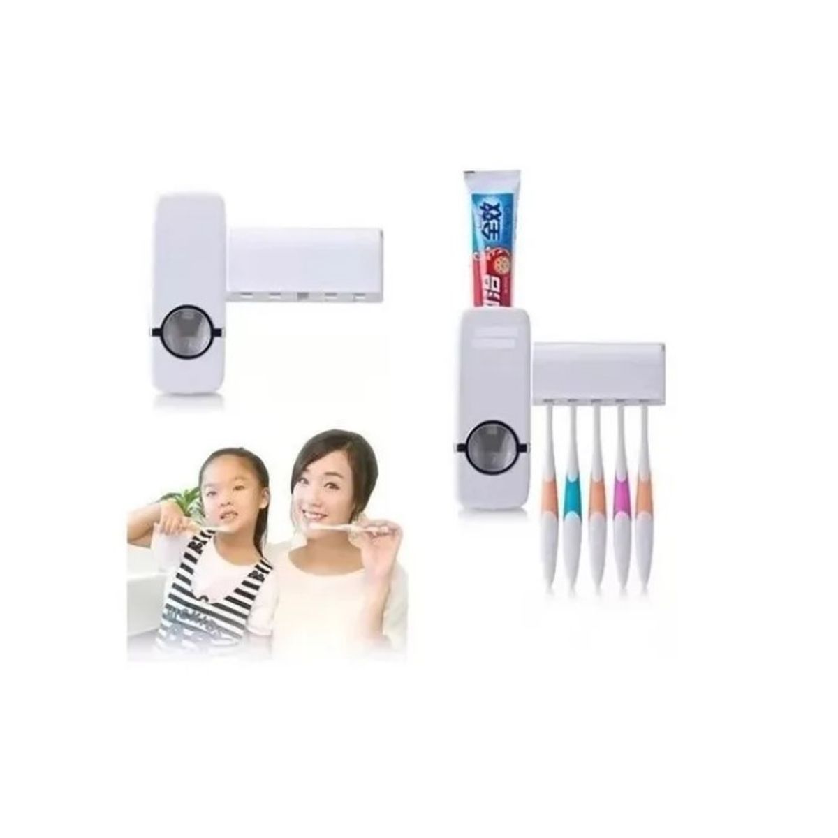 OFERTABKN - Dispensador Automático Pasta Dientes Porta Cepillo