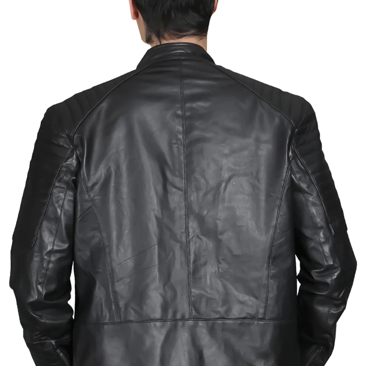 TODOPIEL - Chaqueta de Cuero Hombre Negro Todopiel