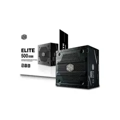 COOLER MASTER - Fuente de Poder 500W Elite V3 500W Full Range Active PFC
