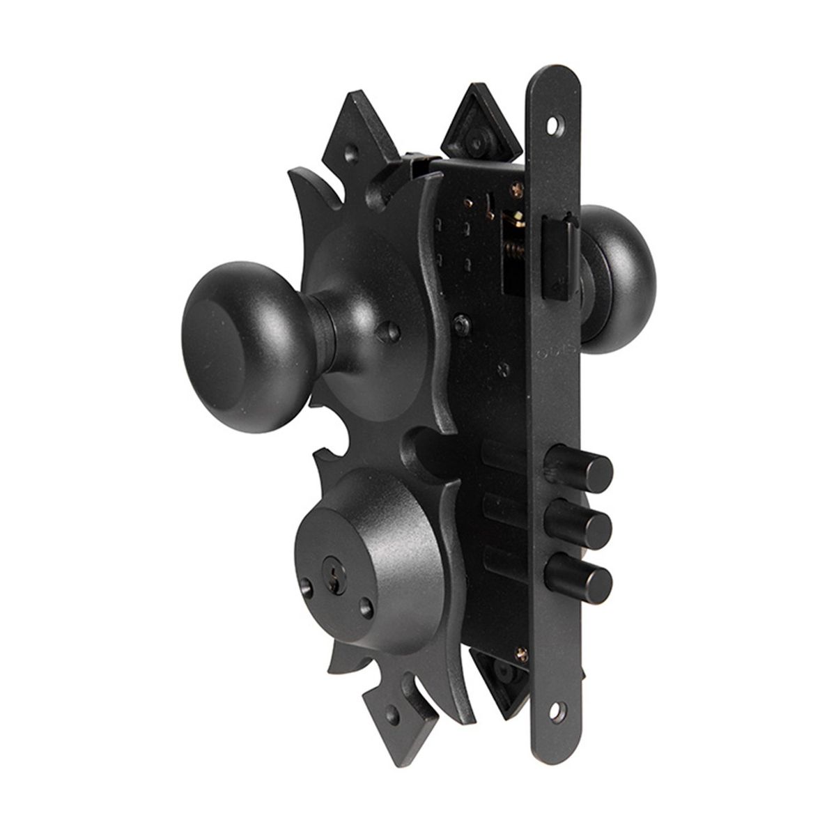 ODIS - Cerradura Embutir Odis 206 Colonial Pomo - Comunicación