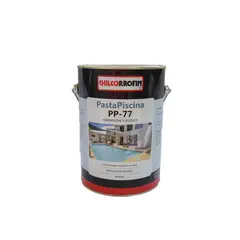 GENERICO - Pasta Para Piscina PP-77 Chilcorrofin Blanco Galon