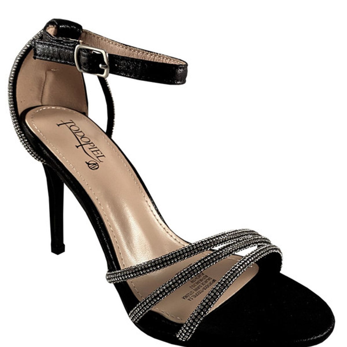 TODOPIEL - Sandalia Mujer Negro Todopiel