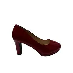 TODOPIEL - Zapato de Taco Mujer Rojo