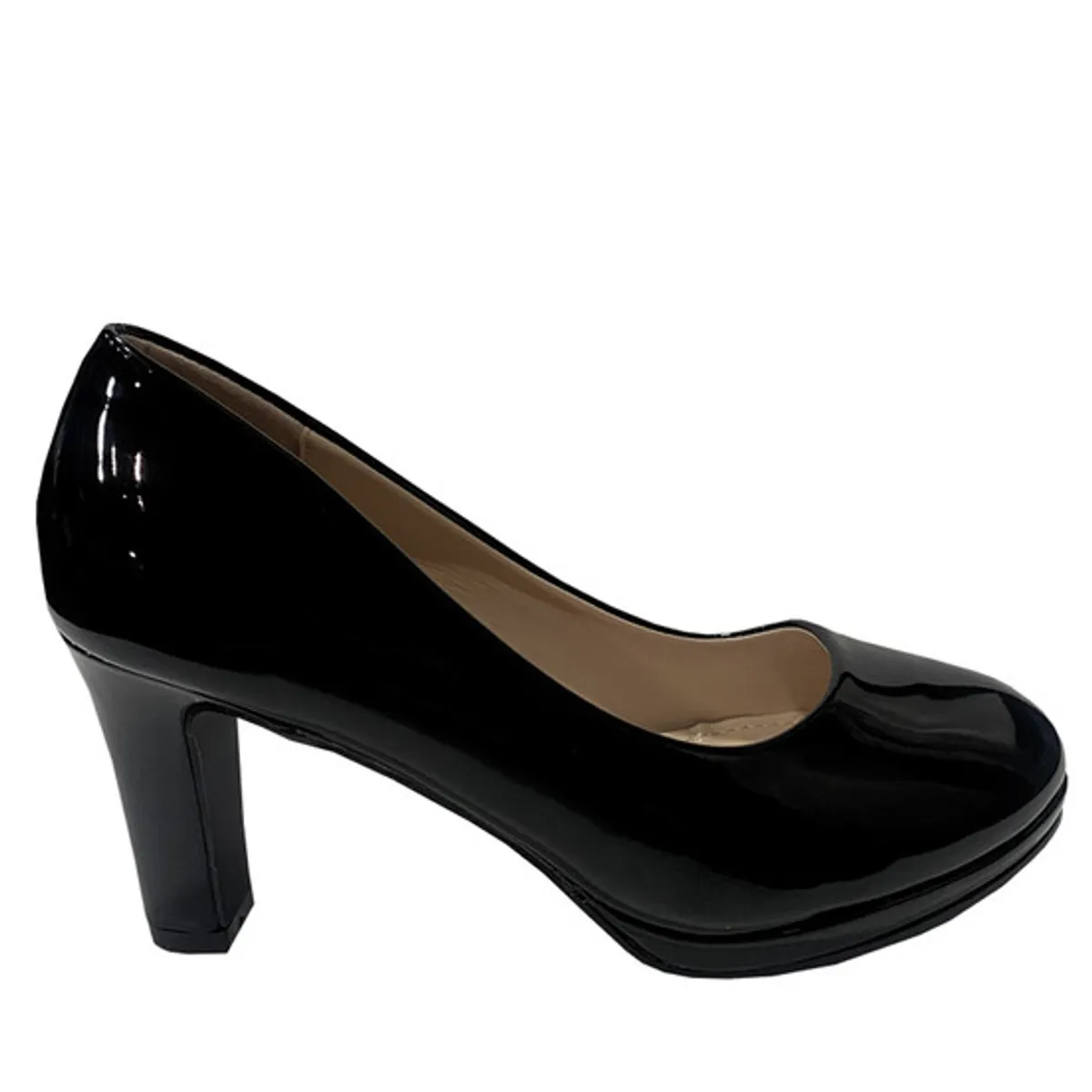 TODOPIEL - Zapato de Taco Mujer Negro Todopiel