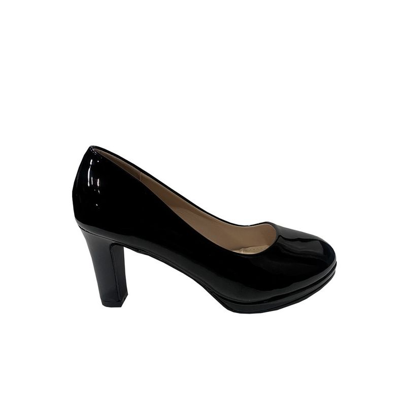 TODOPIEL - Zapato de Taco Mujer Negro Todopiel