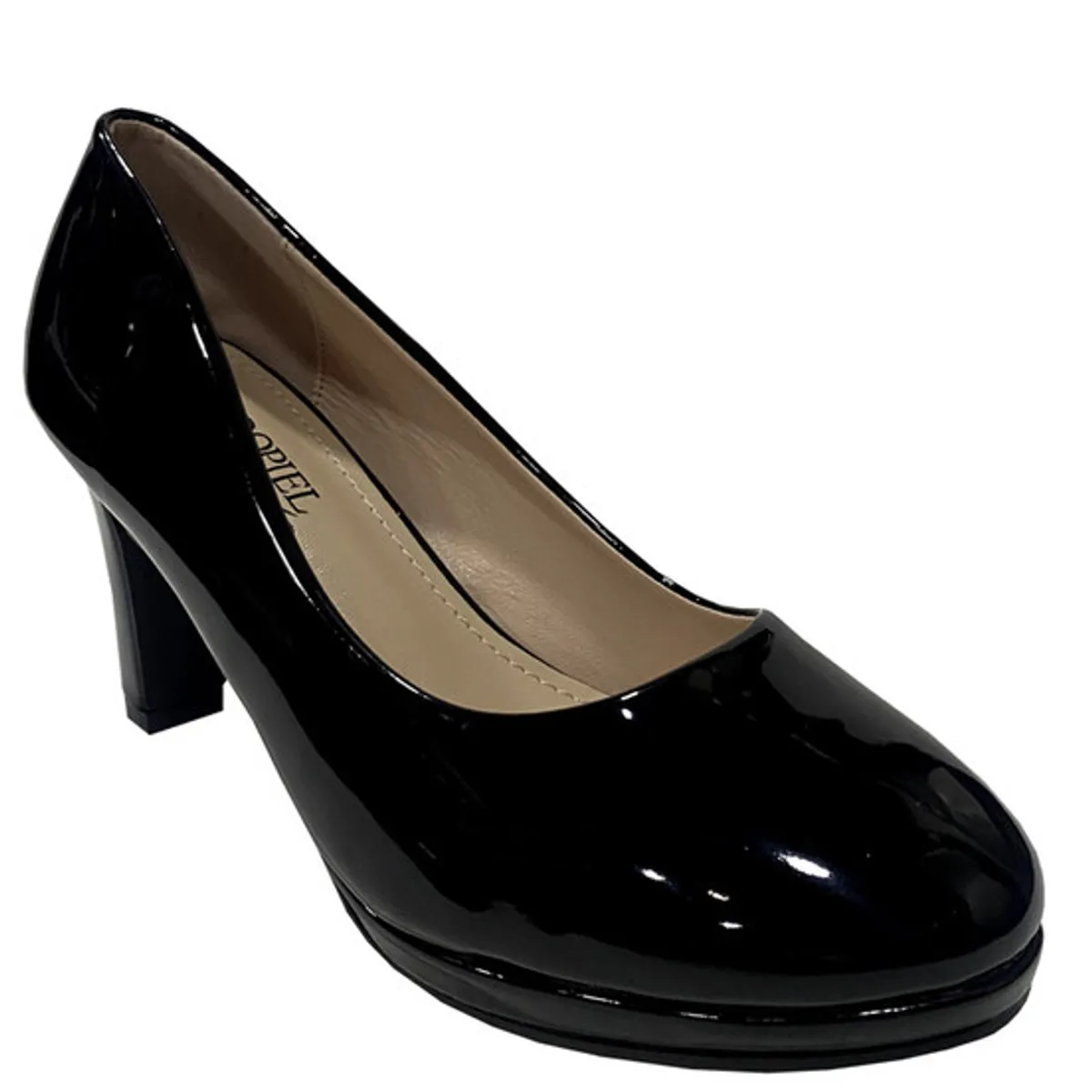 TODOPIEL - Zapato de Taco Mujer Negro Todopiel