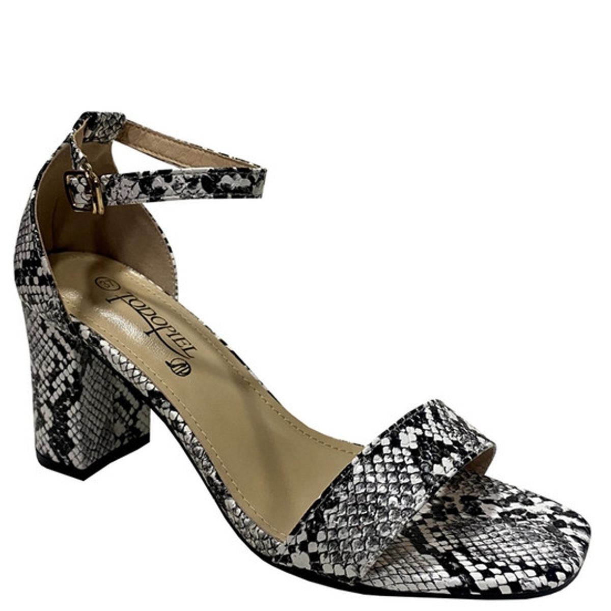 TODOPIEL - Sandalia Mujer Blanco Todopiel