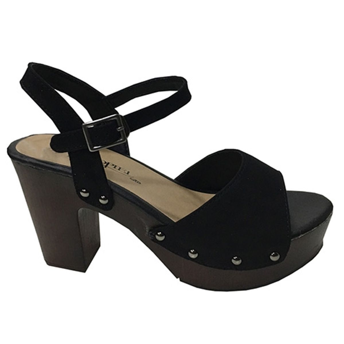 TODOPIEL - Sandalia Mujer Negro Todopiel