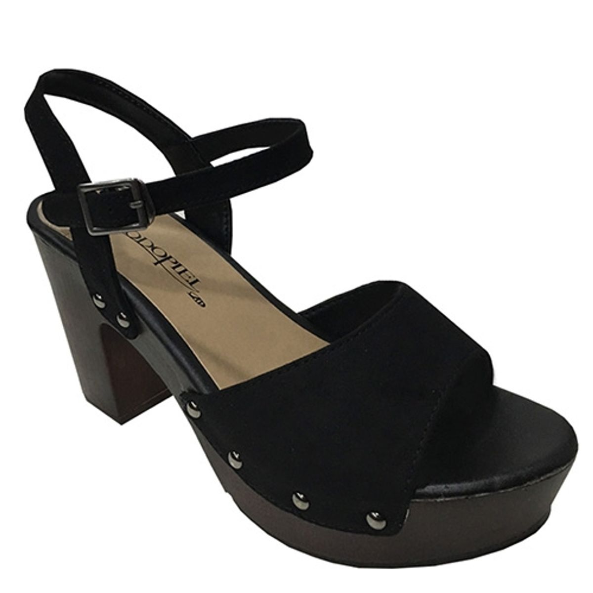 TODOPIEL - Sandalia Mujer Negro Todopiel