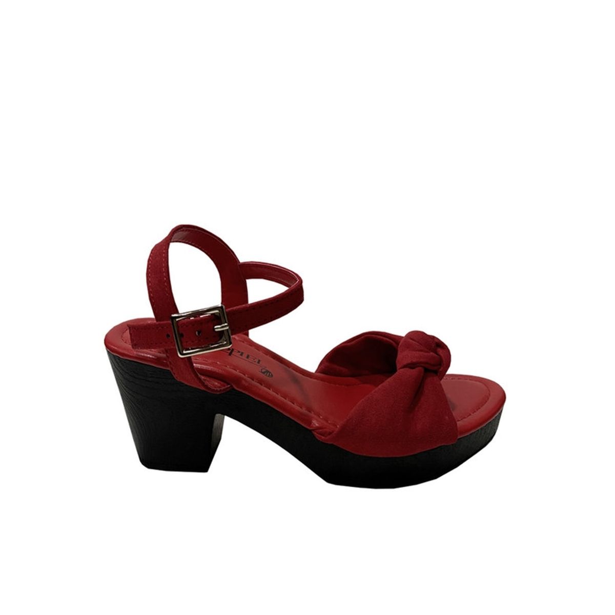 TODOPIEL - Sandalia Mujer Rojo Todopiel