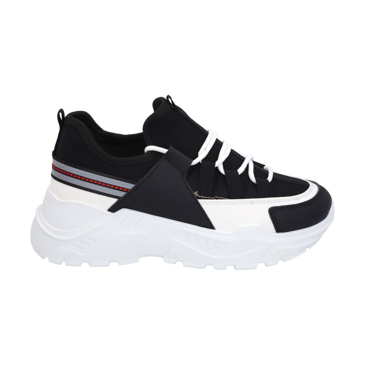 POLICE - Zapatilla Urbana Mujer Negro Sun 64 Police