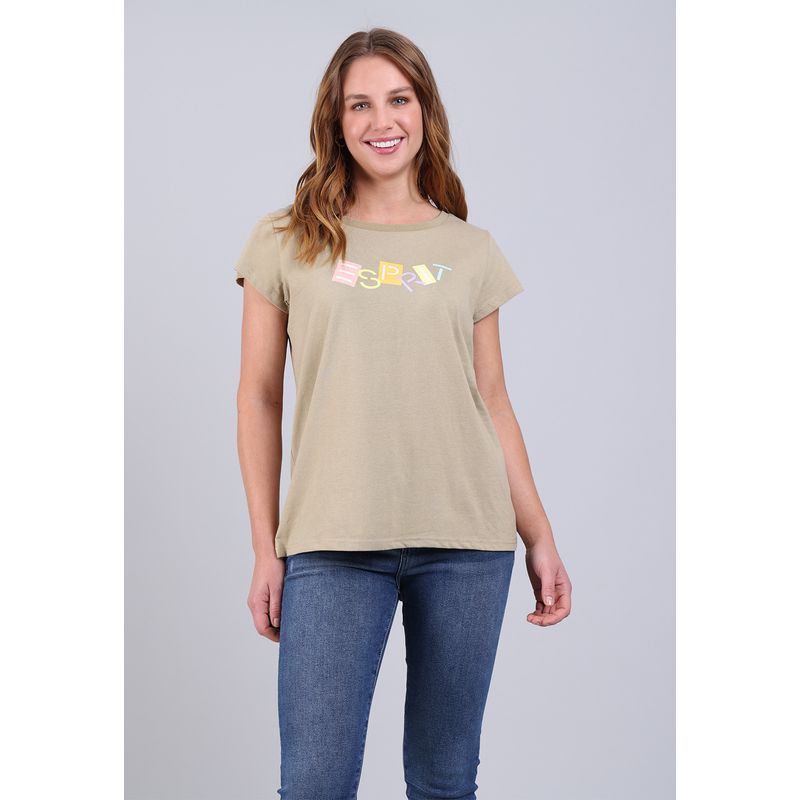 ESPRIT - Polera Mujer Manga Corta Estampada Esprit ESPRIT