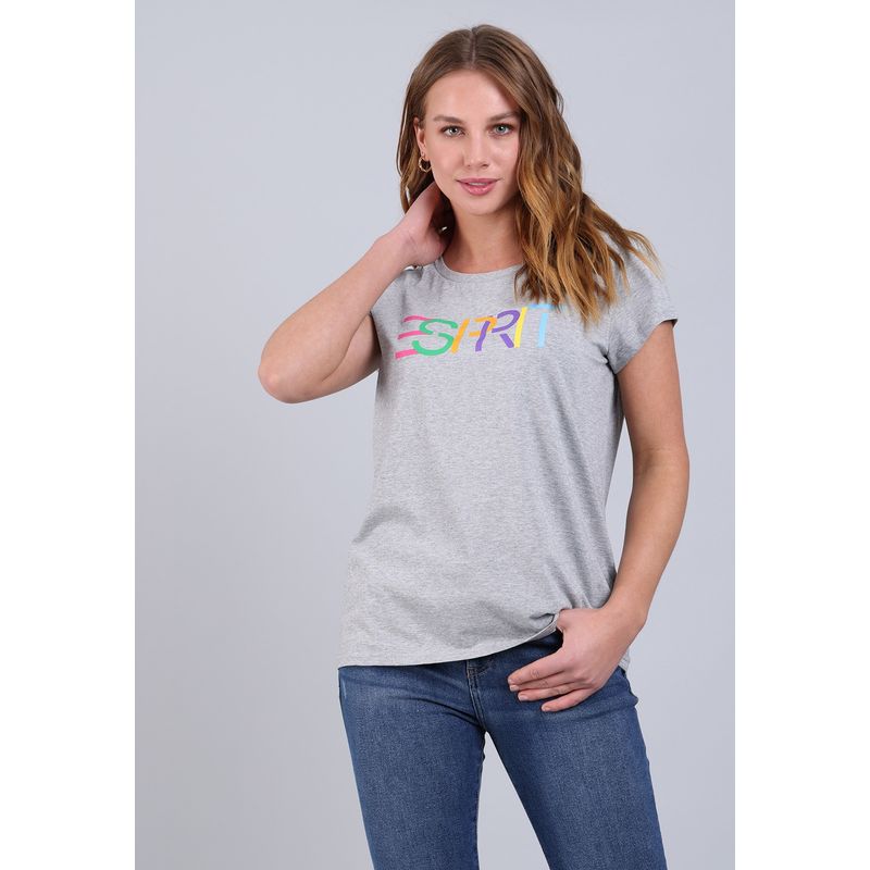 ESPRIT - Polera Mujer Manga Corta Estampada Esprit ESPRIT