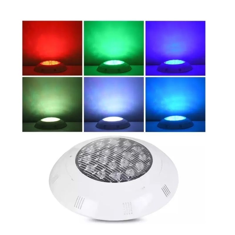 GENERICO - Foco Led Piscina Multicolor Rgb 12v Ip68