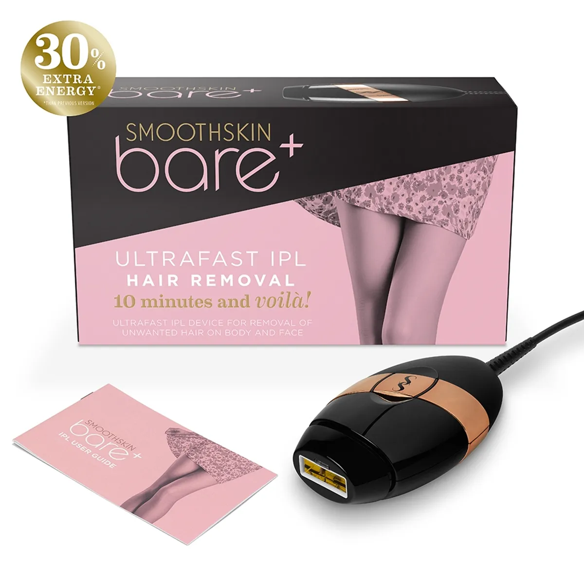 SMOOTHSKIN - Depiladora IPL BARE plus laser SMOOTHSKIN