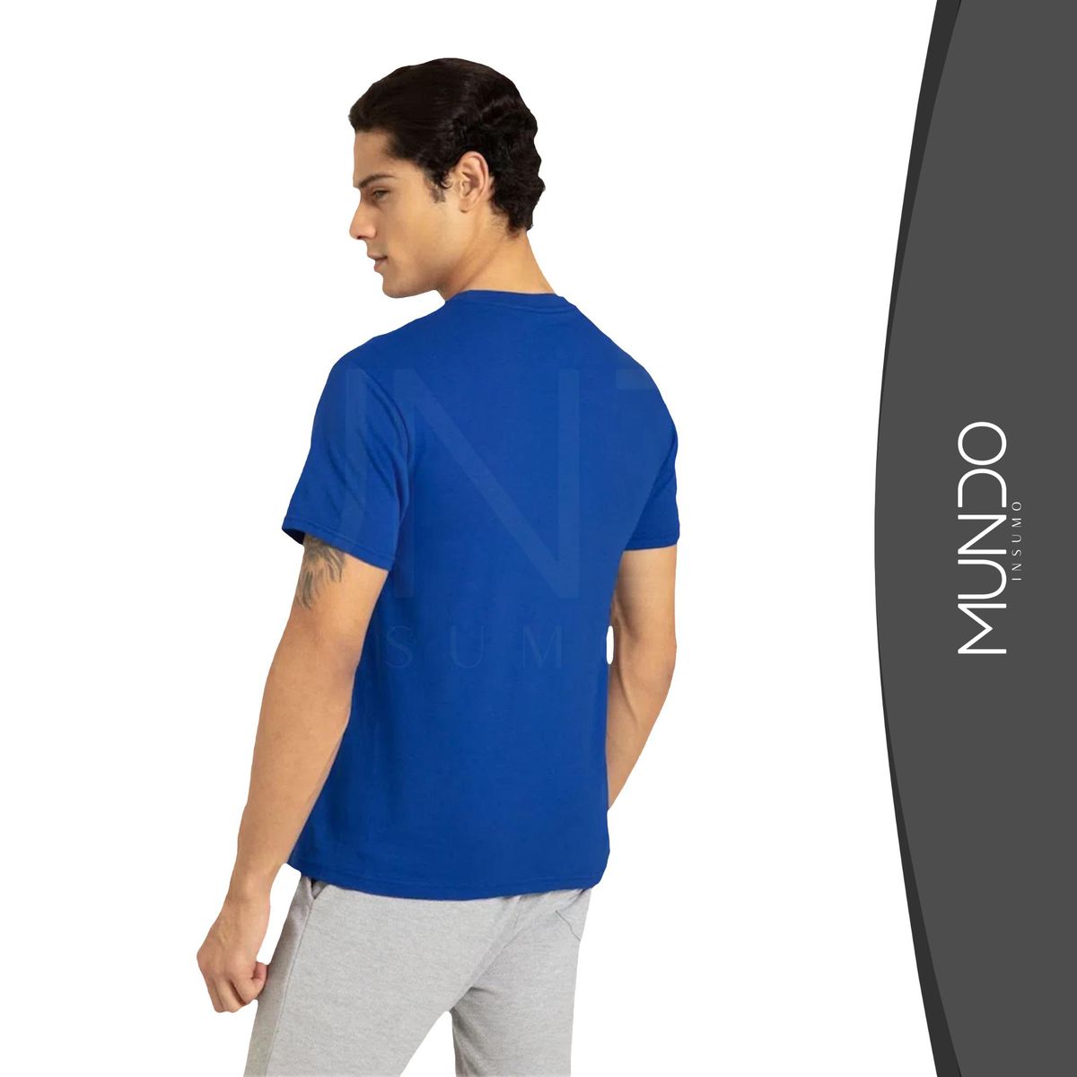 MUNDO INSUMO - Poleras De Algodón Manga Corta Para Estampar