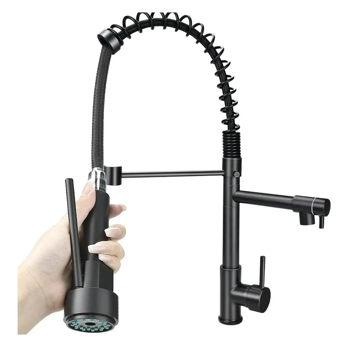 GENERICO - Grifo Llave Lavaplatos Cocina Extensible Triple