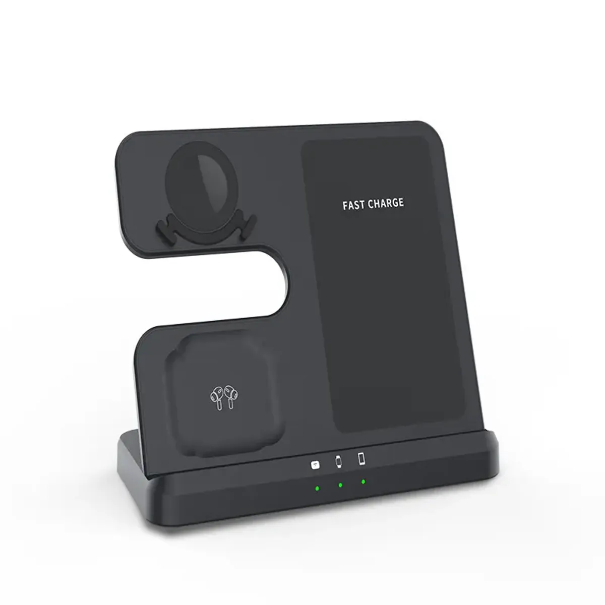 BANANA TIENDA - Cargador Inalámbrico 3 En 1 para Samsung / Galaxy Watch / Galaxy Buds