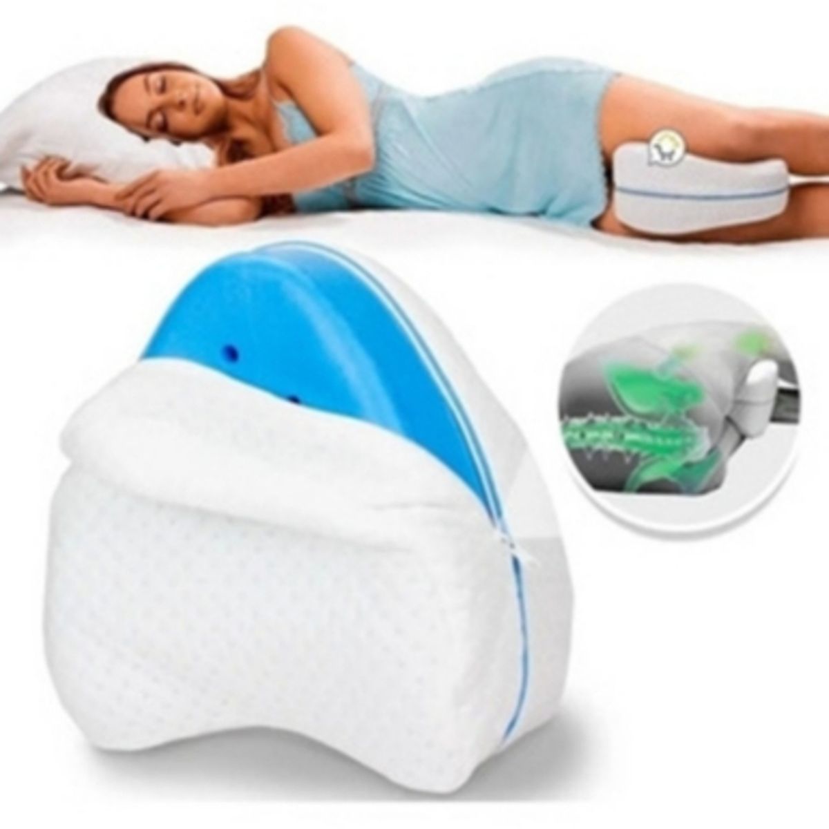 OEM - Set 02 Almohada Cojín Ortopédico Piernas Dormir