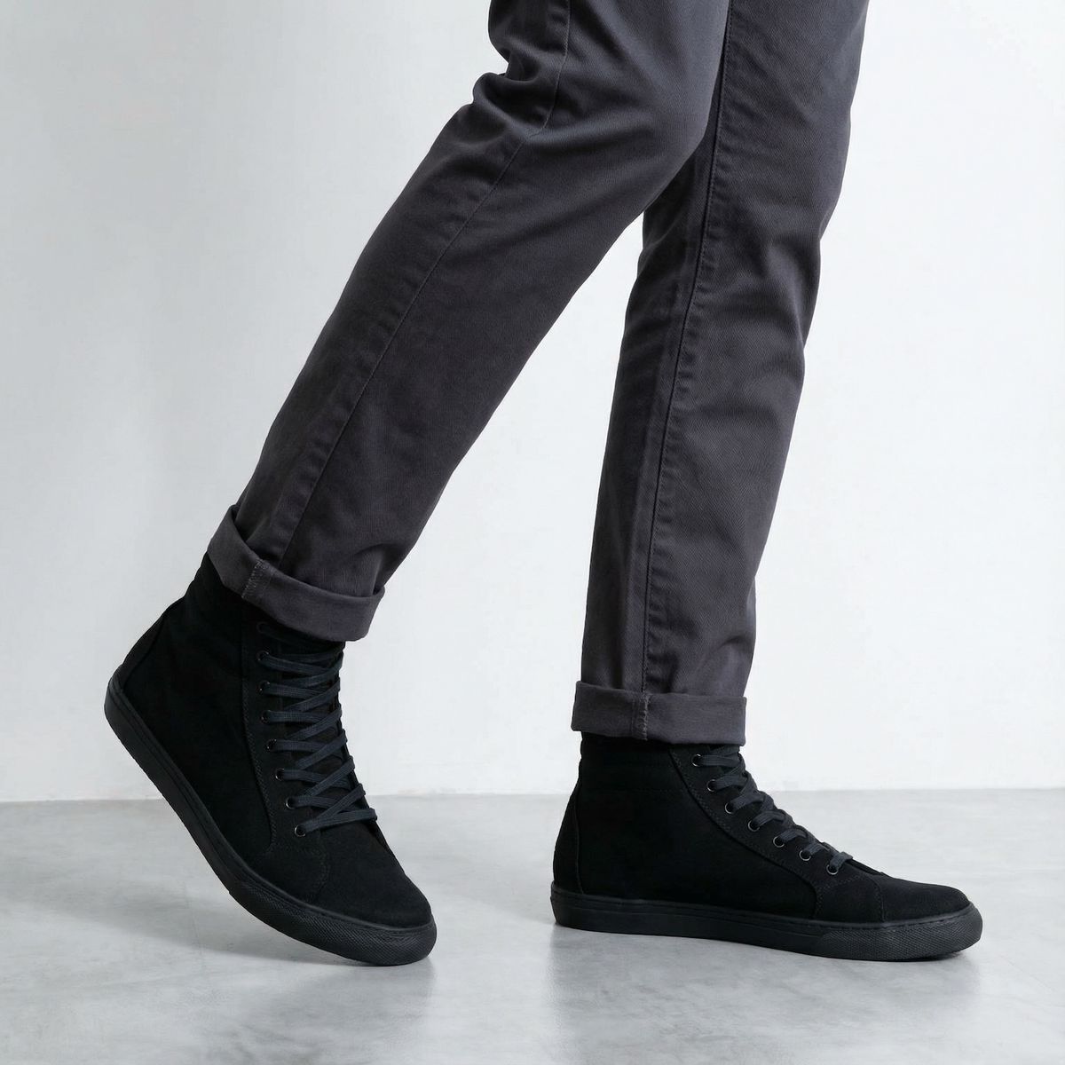 AMERICANINO - Bark Zapatilla Urbana Sustentable Hombre Negra Americanino