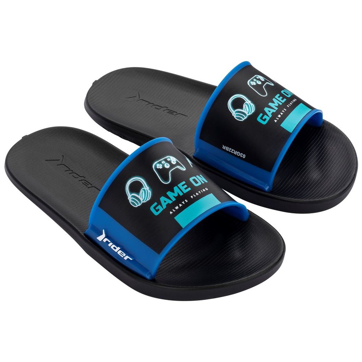 RIDER - Sandalia Niño Azul Speed Slide Rider