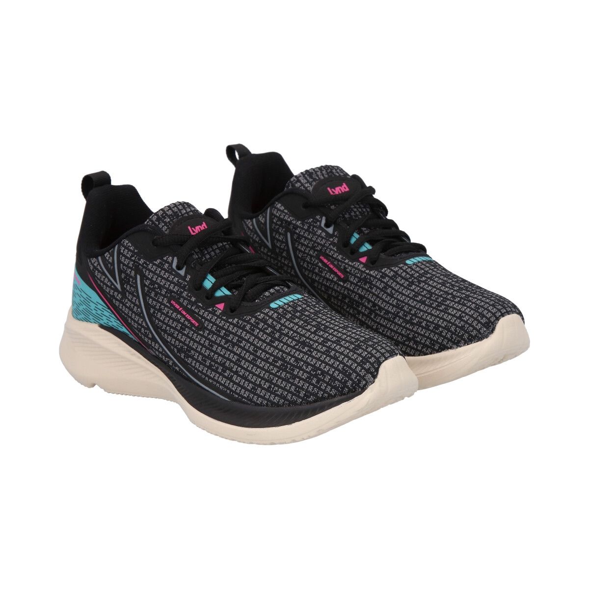 LYND - Zapatilla Mujer Soma Negro Lynd