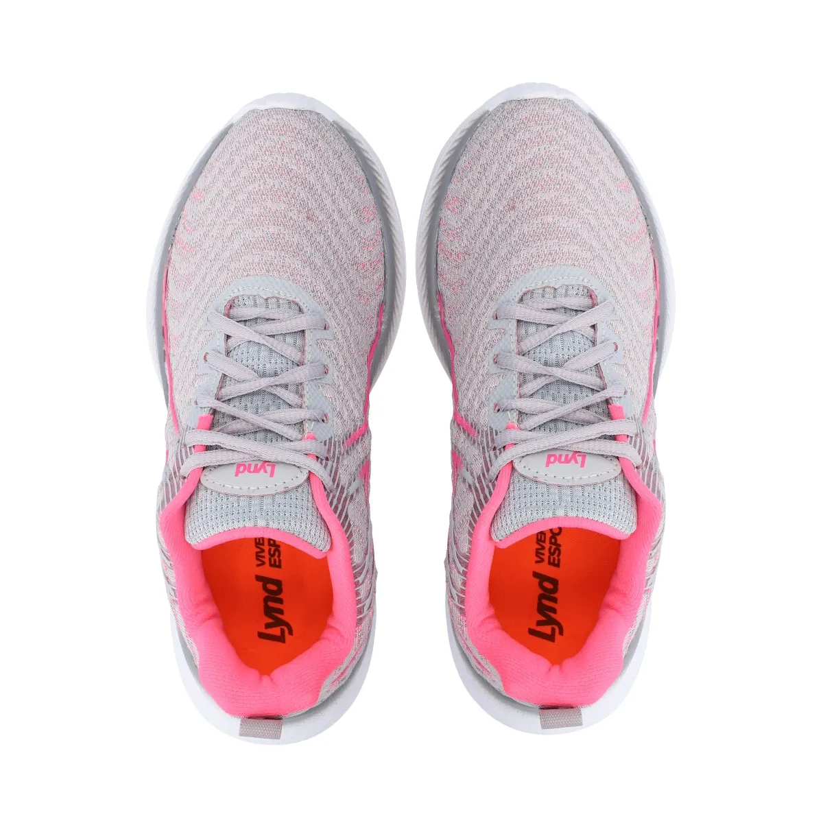 LYND - Zapatilla Mujer Opticos Gris Lynd