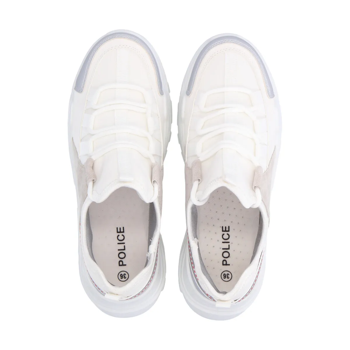 POLICE - Zapatilla Urbana Mujer Blanco Sun 65 Police