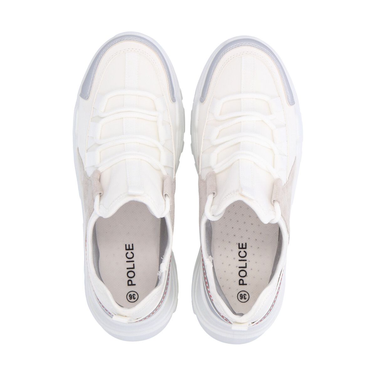 POLICE - Zapatilla Urbana Mujer Blanco Sun 65 Police