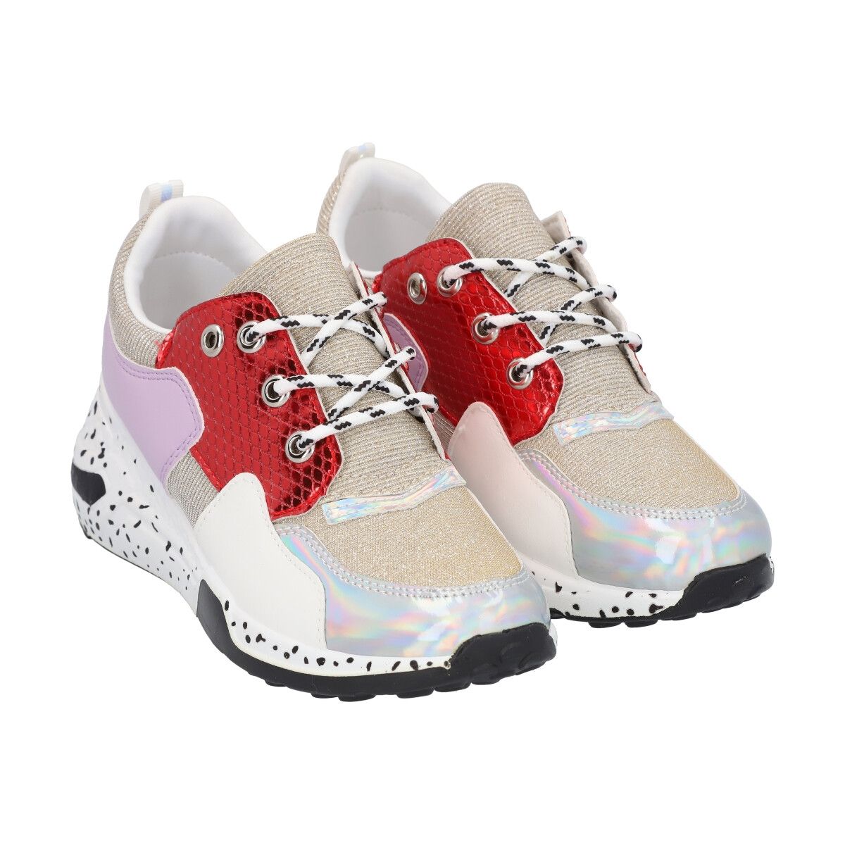 POLICE - Zapatilla Urbana Mujer Rojo Sun 69 Police