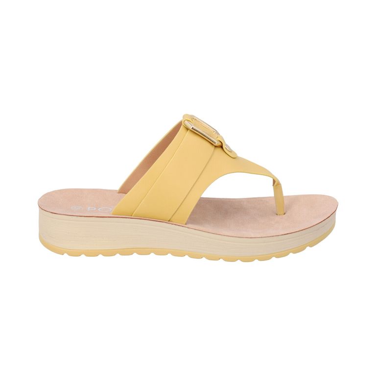 Sandalia Mujer Amarillo Sole