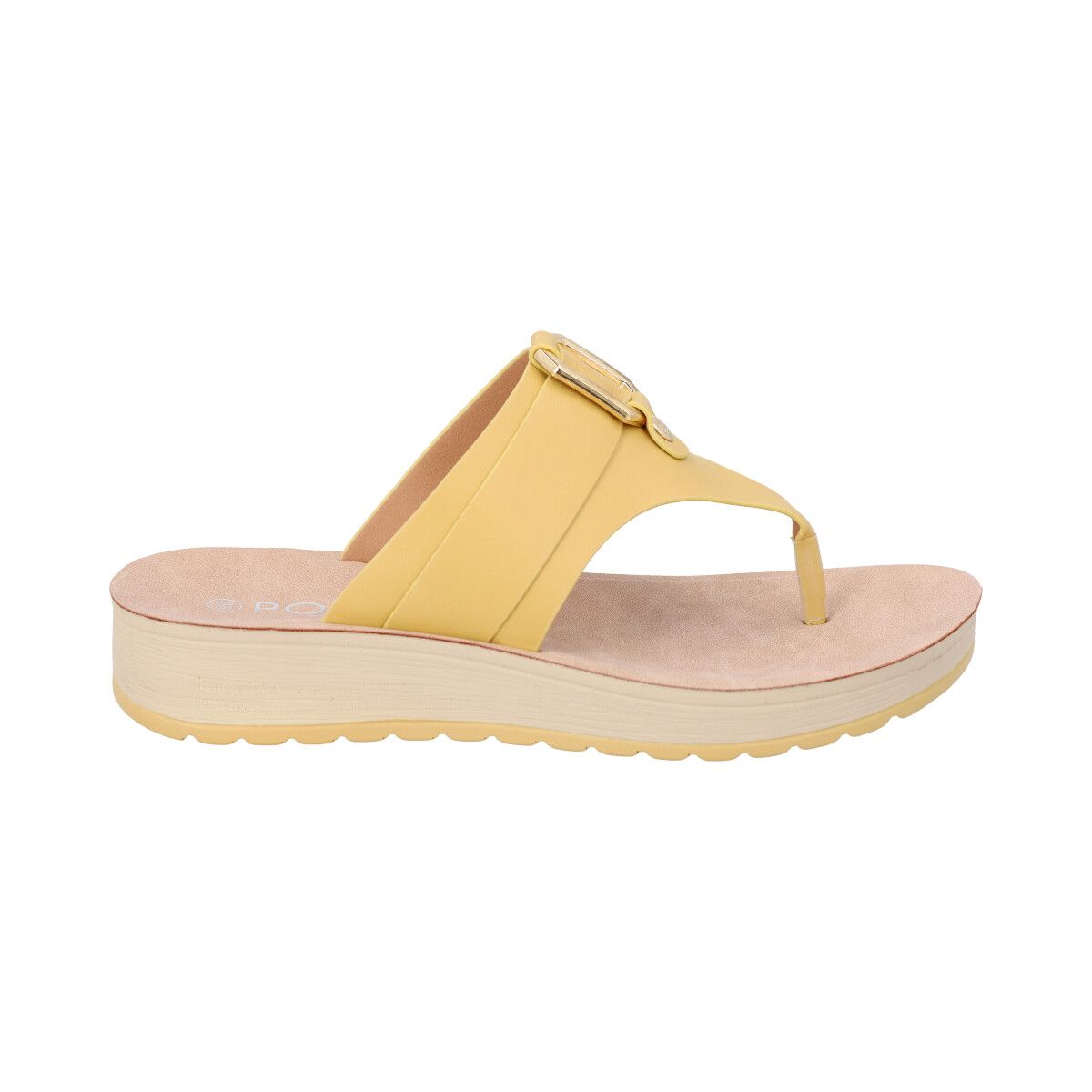 POLICE - Sandalia Mujer Amarillo Sole  Police