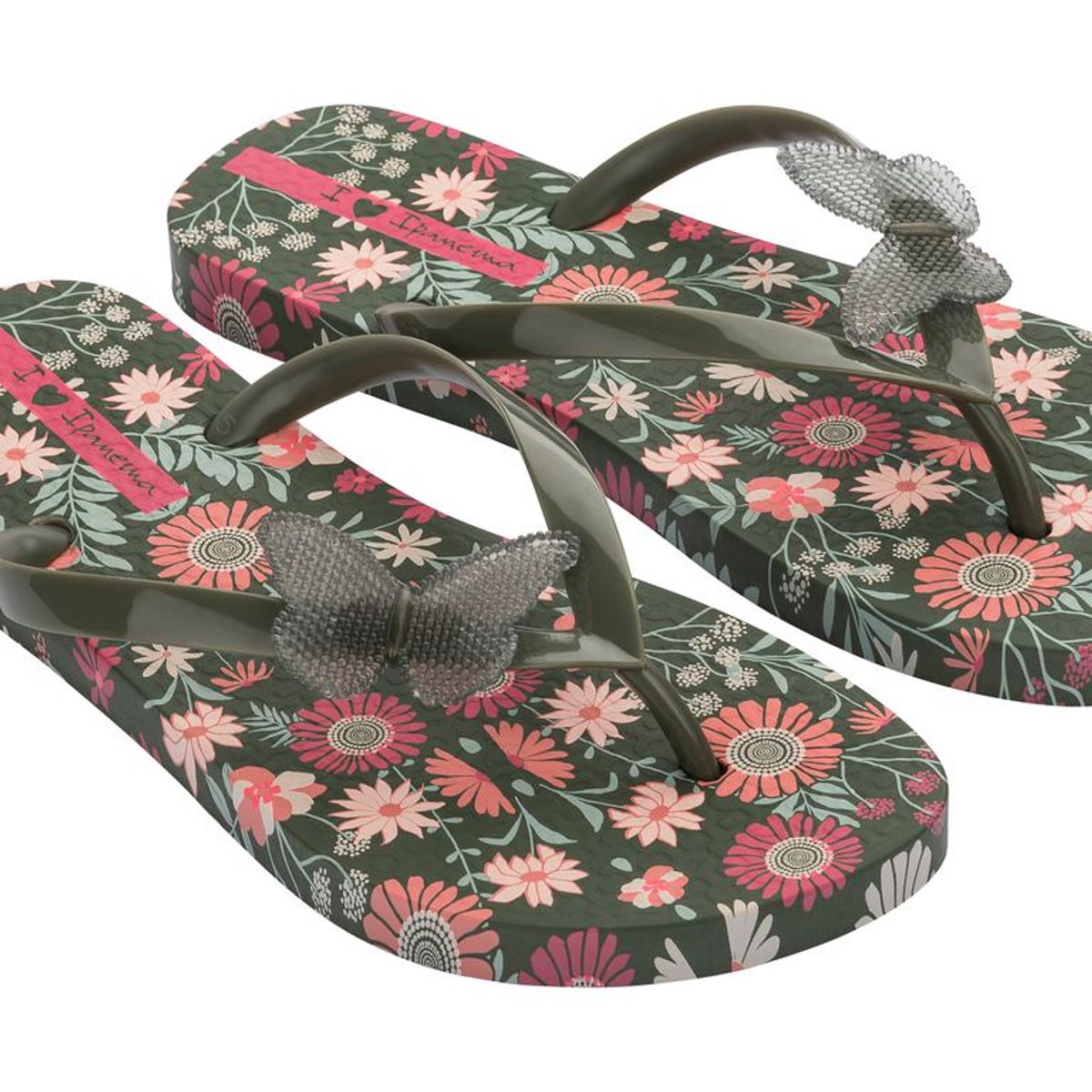 IPANEMA - Sandalia Mujer Verde Belle Floral 114 Ipanema