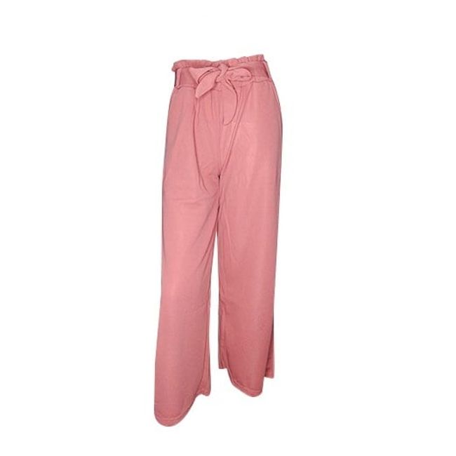 GARSIL - Pantalón Para Mujer Modelo Palazzo Con Lienzo - Semi Formal  Casual.