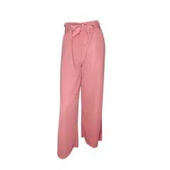 GARSIL - Pantalón Para Mujer Modelo Palazzo Con Lienzo - Semi Formal Casual.