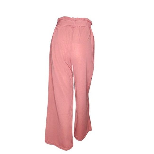 GARSIL - Pantalón Para Mujer Modelo Palazzo Con Lienzo - Semi Formal  Casual.