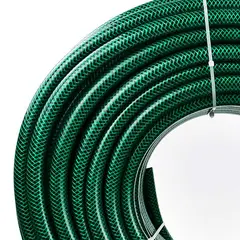 GENERICO - Manguera Jardinera Reforzada Medida 3/4 Rollo 50Metros